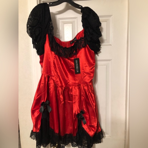 Current Mood Dresses Brand New Dolls Kill Plus Size Saloon Girl